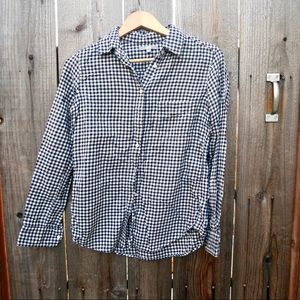 Women's Uniqlo flannel long-sleeve shirt